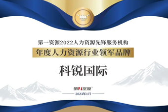 NO钱包官网国际荣获“年度人力资源行业领军品牌”大奖！